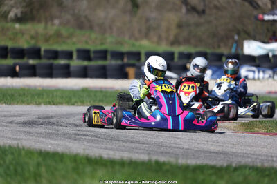 29 & 30/03/2025 : 2ème manche du Championnat du Sud au circuit d’Aigues-Vives (photos Stéphane Agnus) 2025 — karting