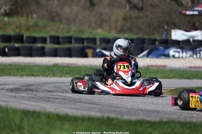 29 & 30/03/2025 : 2ème manche du Championnat du Sud au circuit d’Aigues-Vives (photos Stéphane Agnus) 2025 — karting