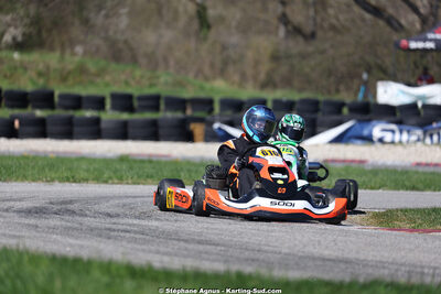 29 & 30/03/2025 : 2ème manche du Championnat du Sud au circuit d’Aigues-Vives (photos Stéphane Agnus) 2025 — karting
