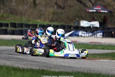 29 & 30/03/2025 : 2ème manche du Championnat du Sud au circuit d’Aigues-Vives (photos Stéphane Agnus) 2025 — karting
