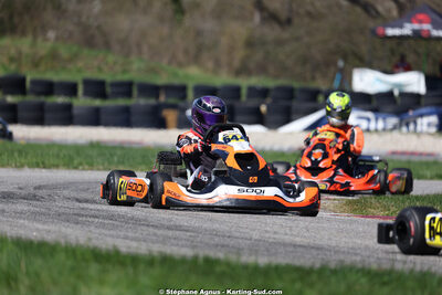 29 & 30/03/2025 : 2ème manche du Championnat du Sud au circuit d’Aigues-Vives (photos Stéphane Agnus) 2025 — karting