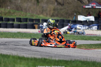 29 & 30/03/2025 : 2ème manche du Championnat du Sud au circuit d’Aigues-Vives (photos Stéphane Agnus) 2025 — karting
