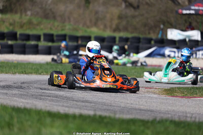 29 & 30/03/2025 : 2ème manche du Championnat du Sud au circuit d’Aigues-Vives (photos Stéphane Agnus) 2025 — karting