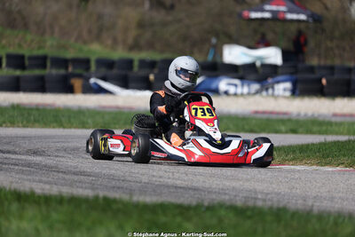 29 & 30/03/2025 : 2ème manche du Championnat du Sud au circuit d’Aigues-Vives (photos Stéphane Agnus) 2025 — karting
