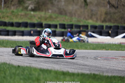 29 & 30/03/2025 : 2ème manche du Championnat du Sud au circuit d’Aigues-Vives (photos Stéphane Agnus) 2025 — karting
