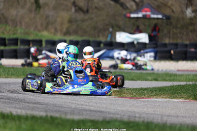29 & 30/03/2025 : 2ème manche du Championnat du Sud au circuit d’Aigues-Vives (photos Stéphane Agnus) 2025 — karting