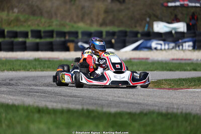 29 & 30/03/2025 : 2ème manche du Championnat du Sud au circuit d’Aigues-Vives (photos Stéphane Agnus) 2025 — karting