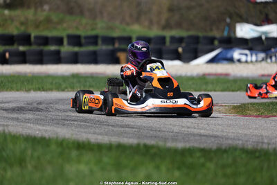 29 & 30/03/2025 : 2ème manche du Championnat du Sud au circuit d’Aigues-Vives (photos Stéphane Agnus) 2025 — karting