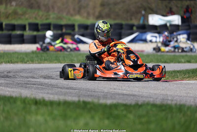29 & 30/03/2025 : 2ème manche du Championnat du Sud au circuit d’Aigues-Vives (photos Stéphane Agnus) 2025 — karting