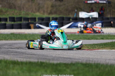 29 & 30/03/2025 : 2ème manche du Championnat du Sud au circuit d’Aigues-Vives (photos Stéphane Agnus) 2025 — karting