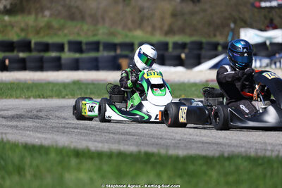 29 & 30/03/2025 : 2ème manche du Championnat du Sud au circuit d’Aigues-Vives (photos Stéphane Agnus) 2025 — karting