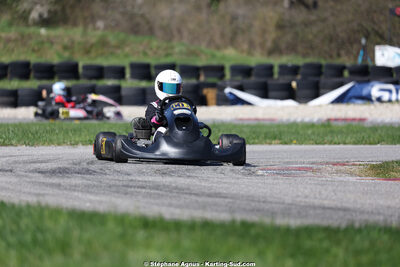 29 & 30/03/2025 : 2ème manche du Championnat du Sud au circuit d’Aigues-Vives (photos Stéphane Agnus) 2025 — karting