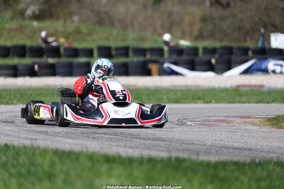 29 & 30/03/2025 : 2ème manche du Championnat du Sud au circuit d’Aigues-Vives (photos Stéphane Agnus) 2025 — karting