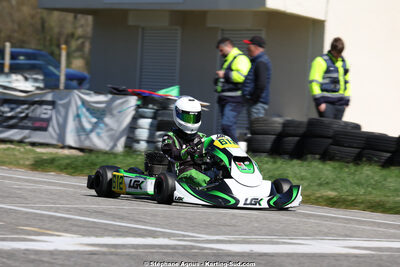 29 & 30/03/2025 : 2ème manche du Championnat du Sud au circuit d’Aigues-Vives (photos Stéphane Agnus) 2025 — karting