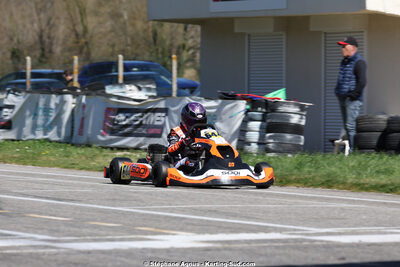 29 & 30/03/2025 : 2ème manche du Championnat du Sud au circuit d’Aigues-Vives (photos Stéphane Agnus) 2025 — karting