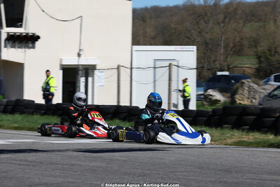 29 & 30/03/2025 : 2ème manche du Championnat du Sud au circuit d’Aigues-Vives (photos Stéphane Agnus) 2025 — karting