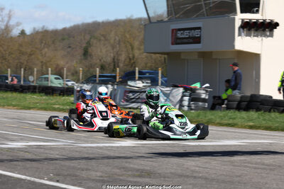 29 & 30/03/2025 : 2ème manche du Championnat du Sud au circuit d’Aigues-Vives (photos Stéphane Agnus) 2025 — karting