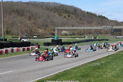 29 & 30/03/2025 : 2ème manche du Championnat du Sud au circuit d’Aigues-Vives (photos Stéphane Agnus) 2025 — karting