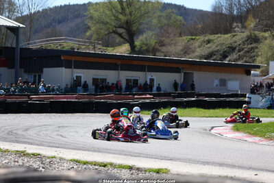 29 & 30/03/2025 : 2ème manche du Championnat du Sud au circuit d’Aigues-Vives (photos Stéphane Agnus) 2025 — karting