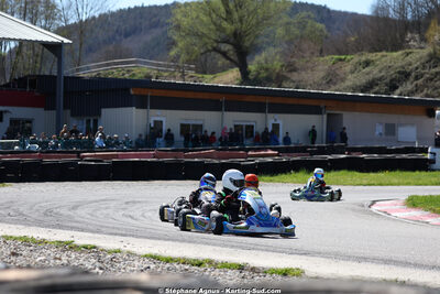 29 & 30/03/2025 : 2ème manche du Championnat du Sud au circuit d’Aigues-Vives (photos Stéphane Agnus) 2025 — karting