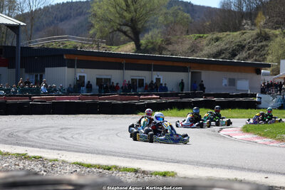 29 & 30/03/2025 : 2ème manche du Championnat du Sud au circuit d’Aigues-Vives (photos Stéphane Agnus) 2025 — karting