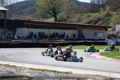 29 & 30/03/2025 : 2ème manche du Championnat du Sud au circuit d’Aigues-Vives (photos Stéphane Agnus) 2025 — karting