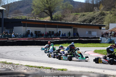 29 & 30/03/2025 : 2ème manche du Championnat du Sud au circuit d’Aigues-Vives (photos Stéphane Agnus) 2025 — karting
