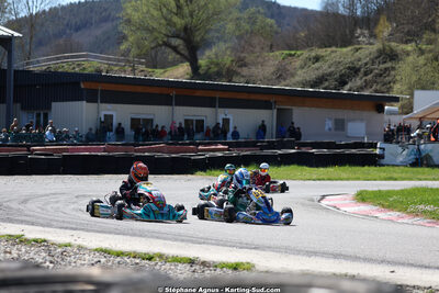 29 & 30/03/2025 : 2ème manche du Championnat du Sud au circuit d’Aigues-Vives (photos Stéphane Agnus) 2025 — karting