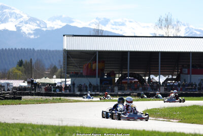 29 & 30/03/2025 : 2ème manche du Championnat du Sud au circuit d’Aigues-Vives (photos Stéphane Agnus) 2025 — karting