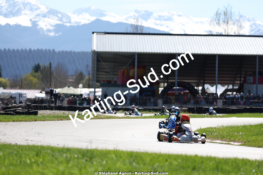 29 & 30/03/2025 : 2ème manche du Championnat du Sud au circuit d’Aigues-Vives (photos Stéphane Agnus) 2025 — karting