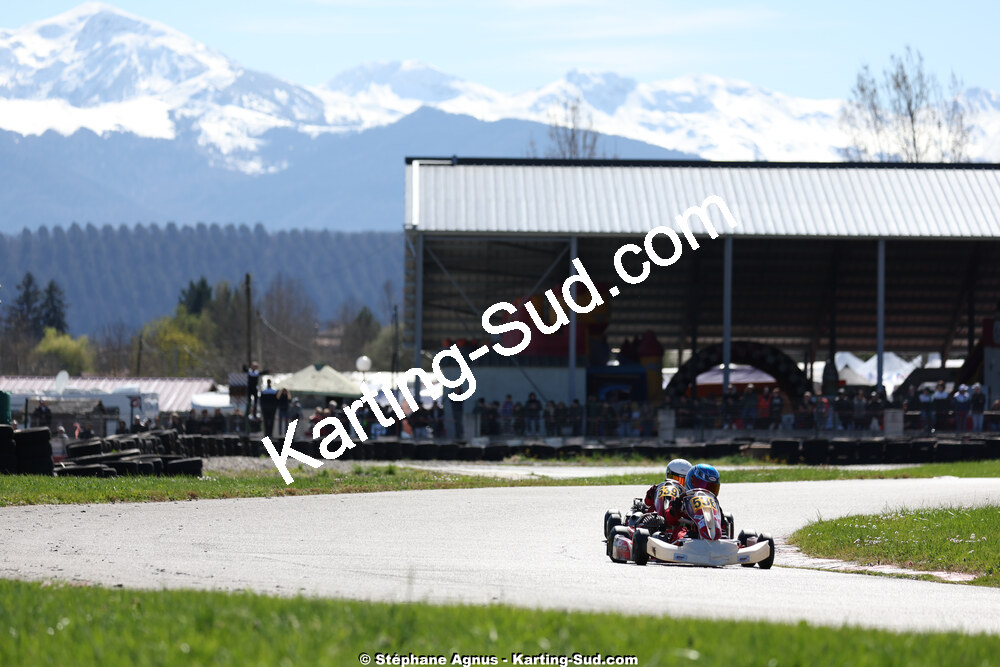 29 & 30/03/2025 : 2ème manche du Championnat du Sud au circuit d’Aigues-Vives (photos Stéphane Agnus) 2025 — karting