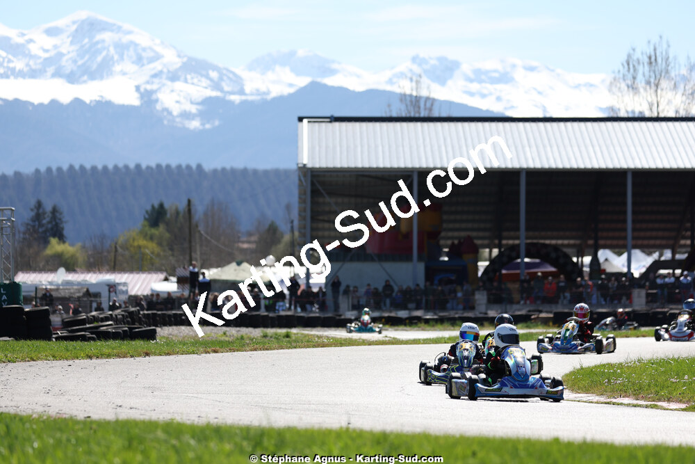 29 & 30/03/2025 : 2ème manche du Championnat du Sud au circuit d’Aigues-Vives (photos Stéphane Agnus) 2025 — karting