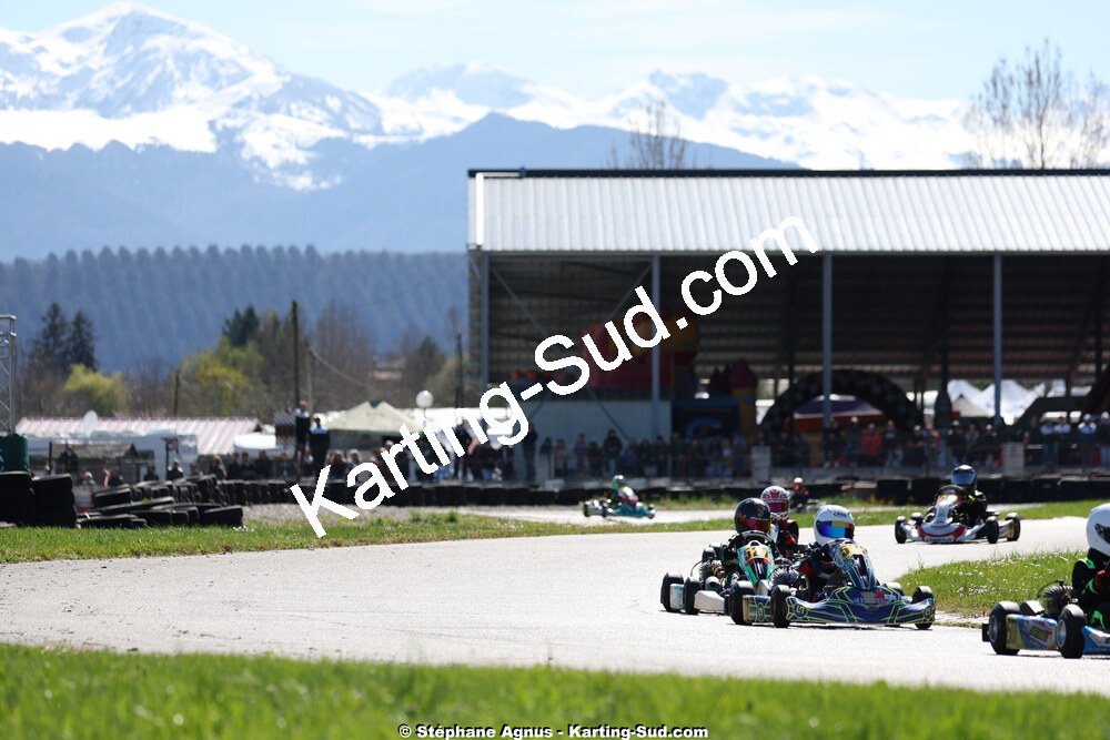 29 & 30/03/2025 : 2ème manche du Championnat du Sud au circuit d’Aigues-Vives (photos Stéphane Agnus) 2025 — karting