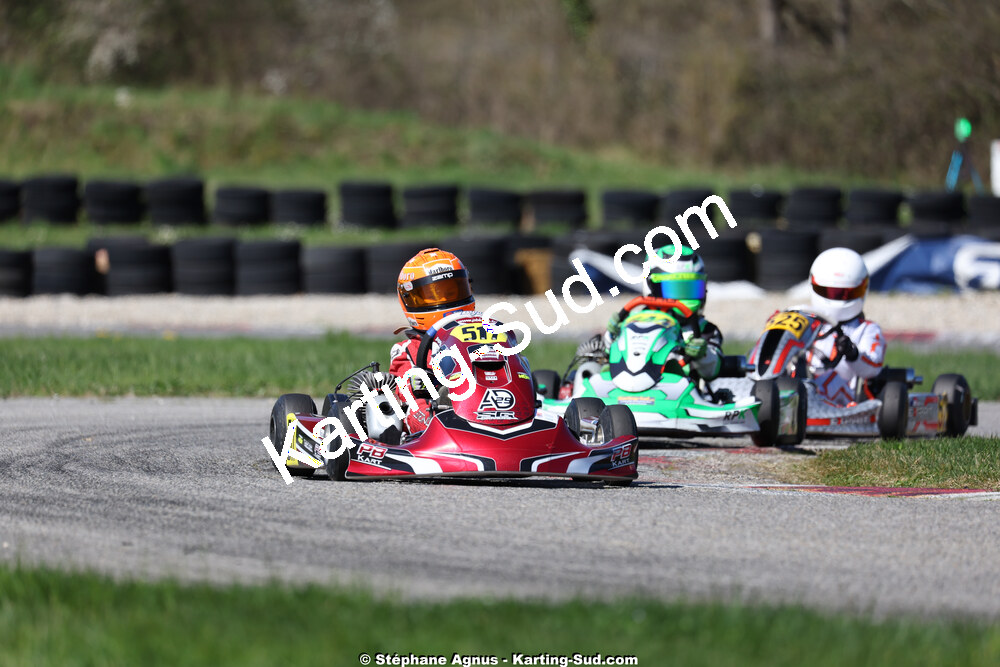 29 & 30/03/2025 : 2ème manche du Championnat du Sud au circuit d’Aigues-Vives (photos Stéphane Agnus) 2025 — karting