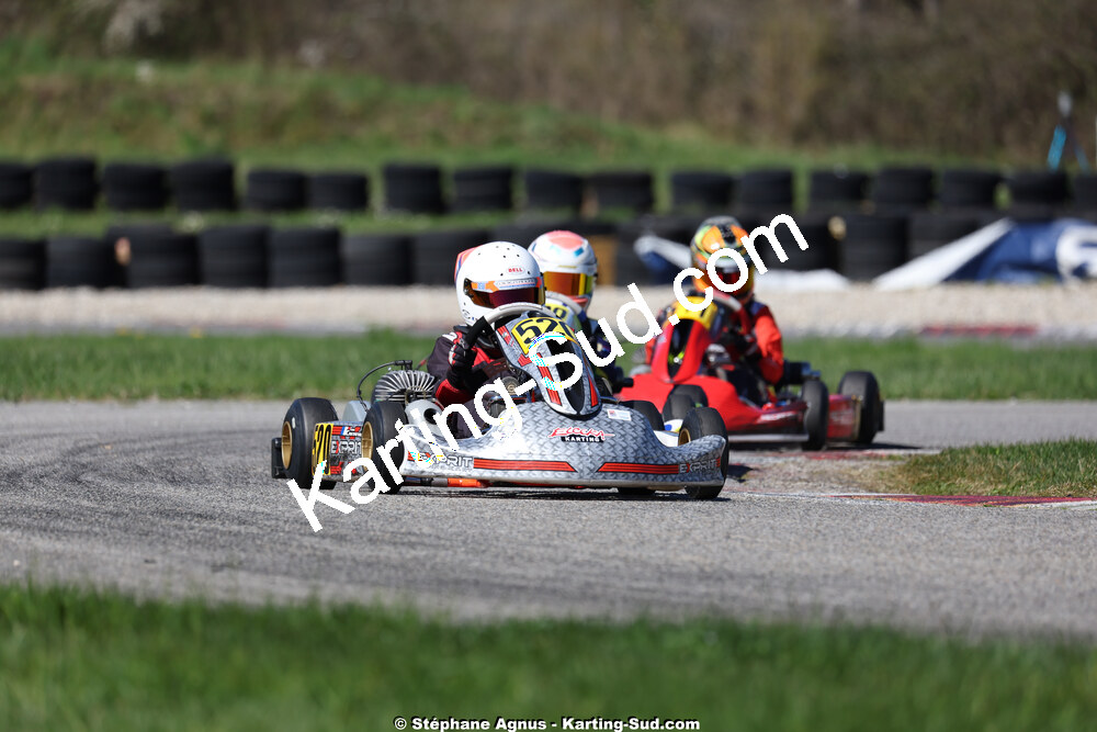 29 & 30/03/2025 : 2ème manche du Championnat du Sud au circuit d’Aigues-Vives (photos Stéphane Agnus) 2025 — karting