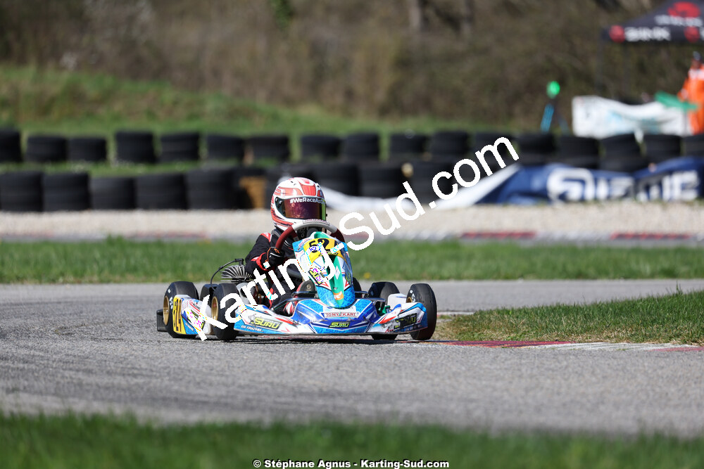 29 & 30/03/2025 : 2ème manche du Championnat du Sud au circuit d’Aigues-Vives (photos Stéphane Agnus) 2025 — karting