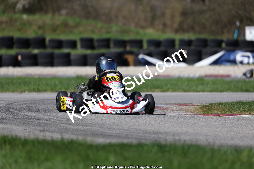 29 & 30/03/2025 : 2ème manche du Championnat du Sud au circuit d’Aigues-Vives (photos Stéphane Agnus) 2025 — karting