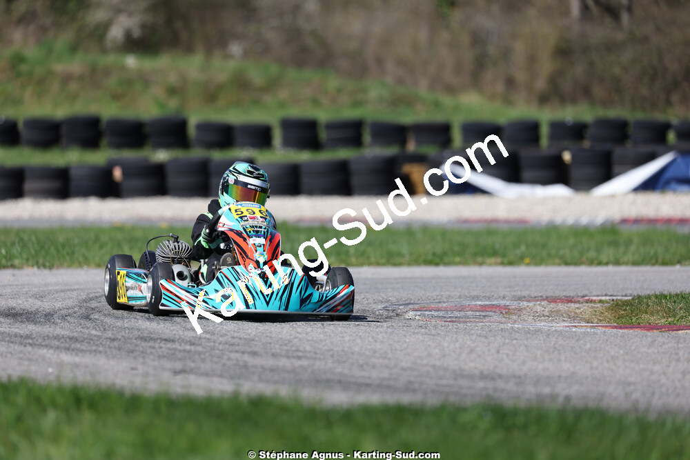 29 & 30/03/2025 : 2ème manche du Championnat du Sud au circuit d’Aigues-Vives (photos Stéphane Agnus) 2025 — karting