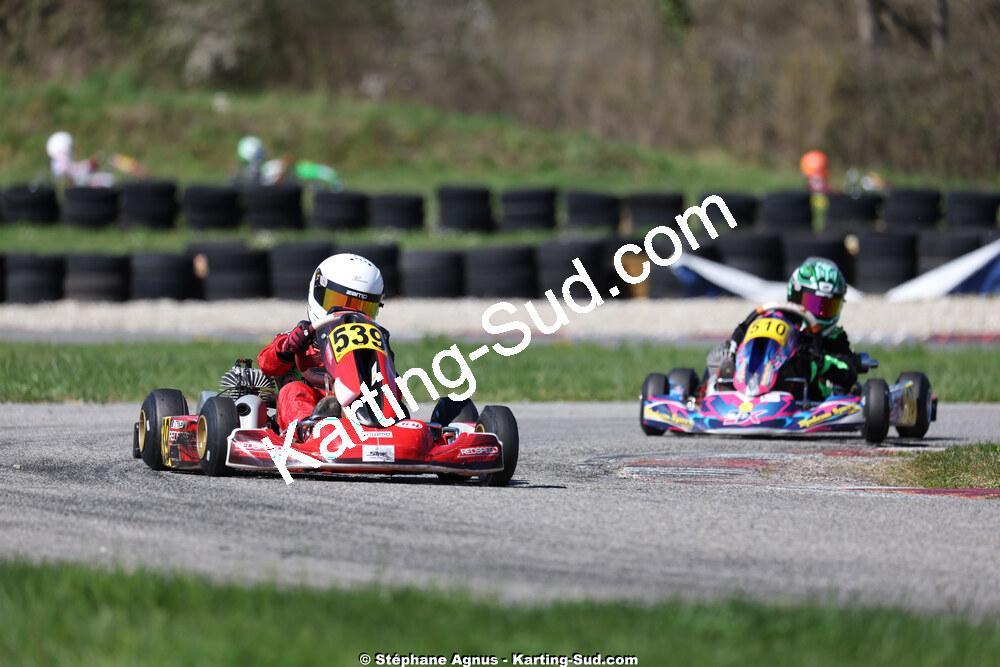 29 & 30/03/2025 : 2ème manche du Championnat du Sud au circuit d’Aigues-Vives (photos Stéphane Agnus) 2025 — karting