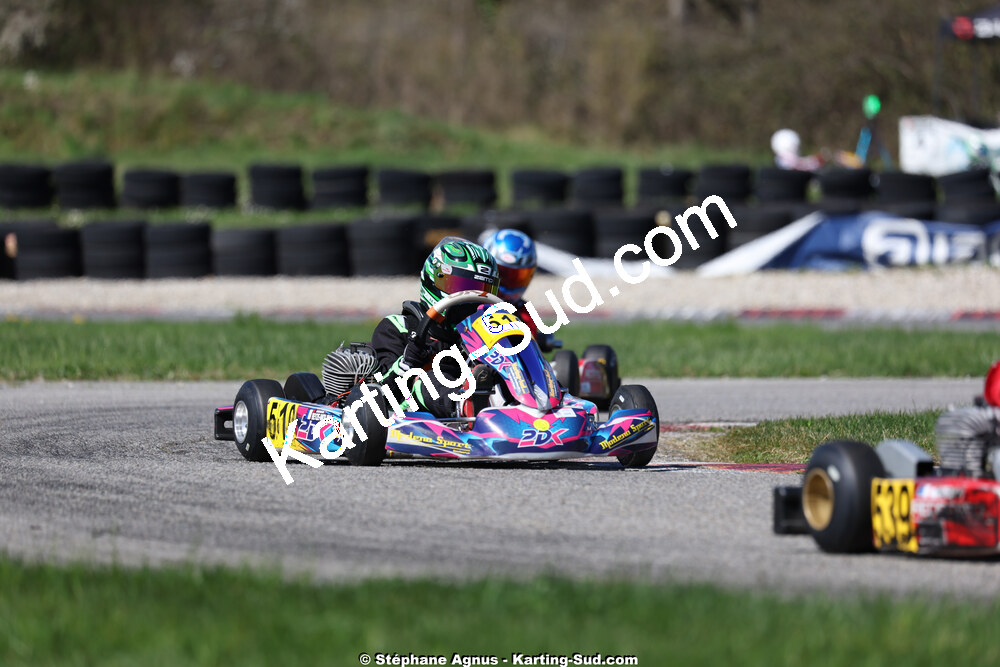 29 & 30/03/2025 : 2ème manche du Championnat du Sud au circuit d’Aigues-Vives (photos Stéphane Agnus) 2025 — karting