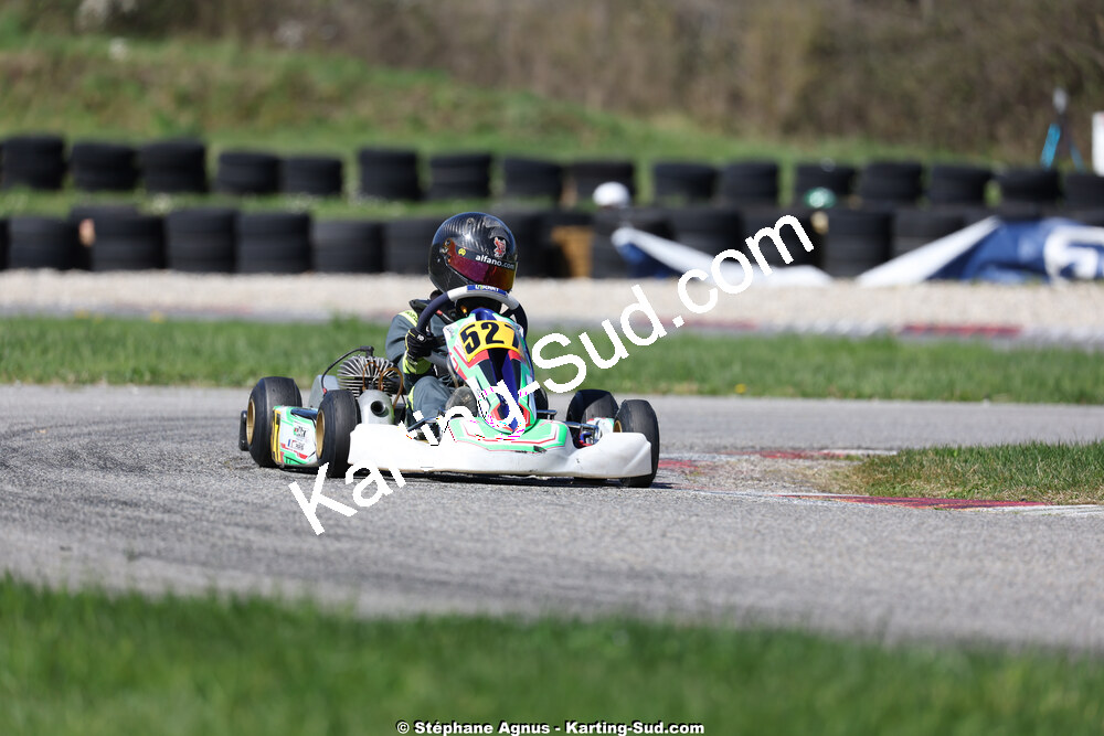 29 & 30/03/2025 : 2ème manche du Championnat du Sud au circuit d’Aigues-Vives (photos Stéphane Agnus) 2025 — karting