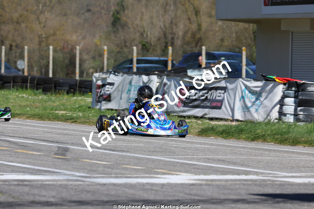 29 & 30/03/2025 : 2ème manche du Championnat du Sud au circuit d’Aigues-Vives (photos Stéphane Agnus) 2025 — karting