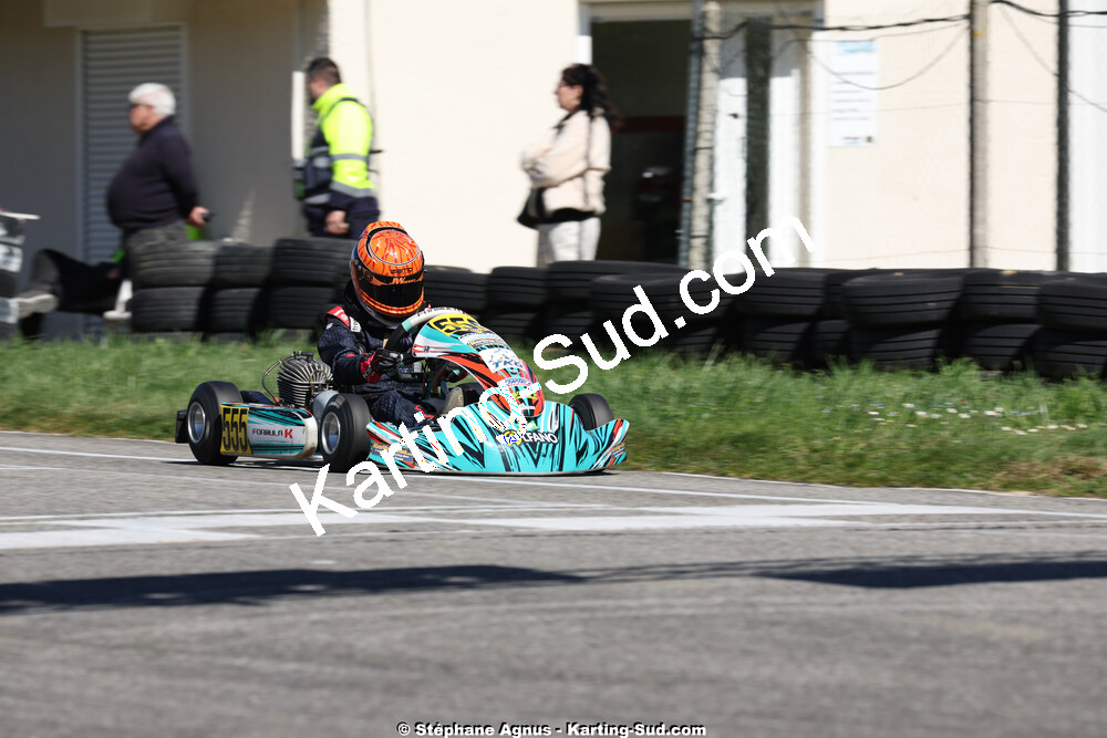 29 & 30/03/2025 : 2ème manche du Championnat du Sud au circuit d’Aigues-Vives (photos Stéphane Agnus) 2025 — karting
