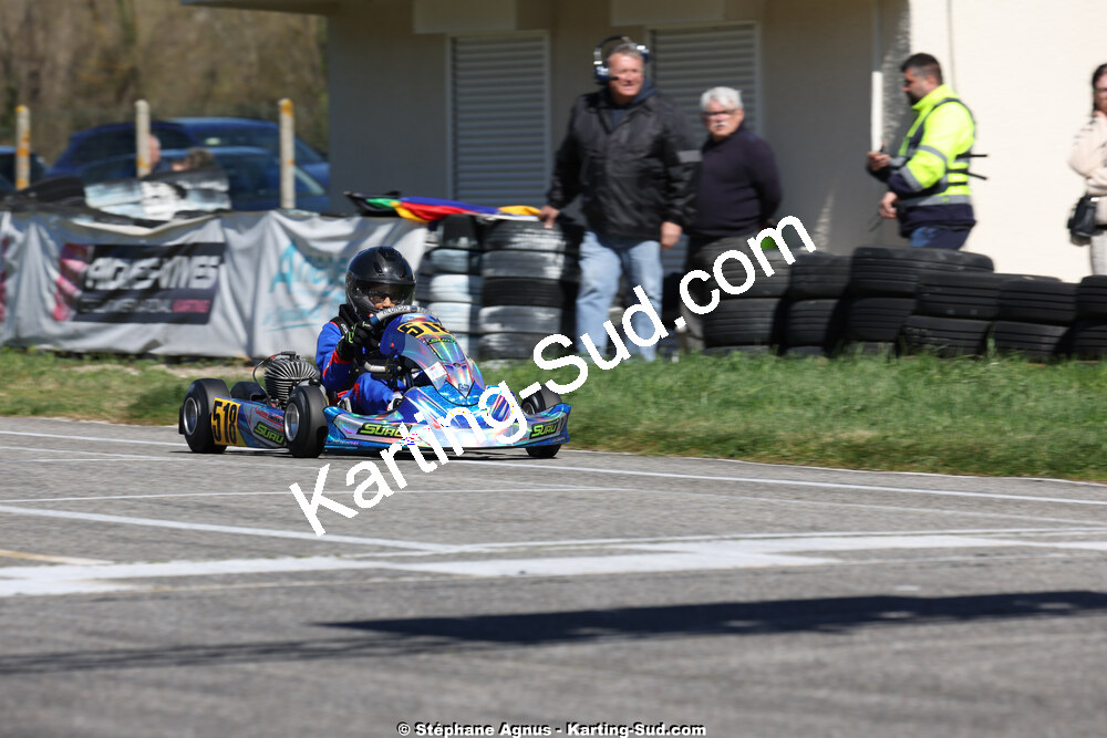 29 & 30/03/2025 : 2ème manche du Championnat du Sud au circuit d’Aigues-Vives (photos Stéphane Agnus) 2025 — karting