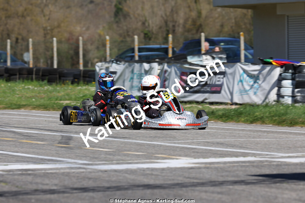 29 & 30/03/2025 : 2ème manche du Championnat du Sud au circuit d’Aigues-Vives (photos Stéphane Agnus) 2025 — karting