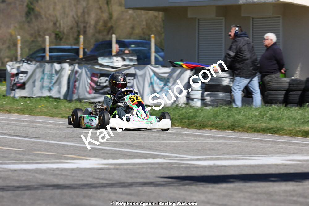 29 & 30/03/2025 : 2ème manche du Championnat du Sud au circuit d’Aigues-Vives (photos Stéphane Agnus) 2025 — karting