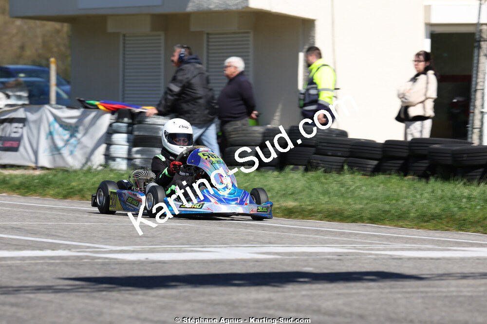 29 & 30/03/2025 : 2ème manche du Championnat du Sud au circuit d’Aigues-Vives (photos Stéphane Agnus) 2025 — karting