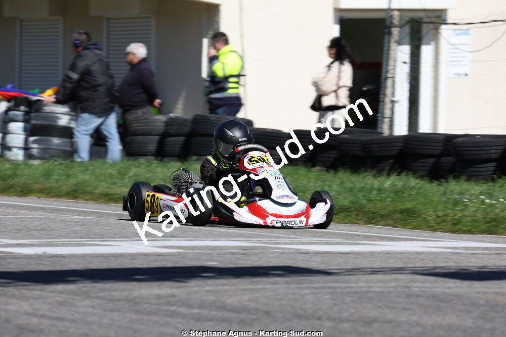 29 & 30/03/2025 : 2ème manche du Championnat du Sud au circuit d’Aigues-Vives (photos Stéphane Agnus) 2025 — karting