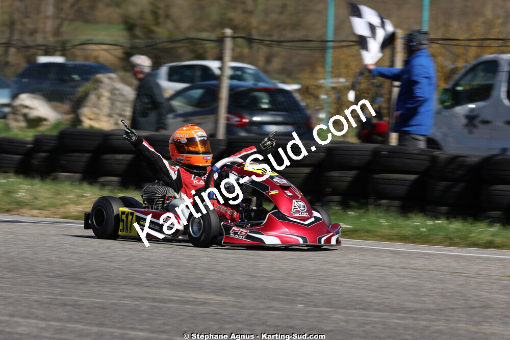 29 & 30/03/2025 : 2ème manche du Championnat du Sud au circuit d’Aigues-Vives (photos Stéphane Agnus) 2025 — karting