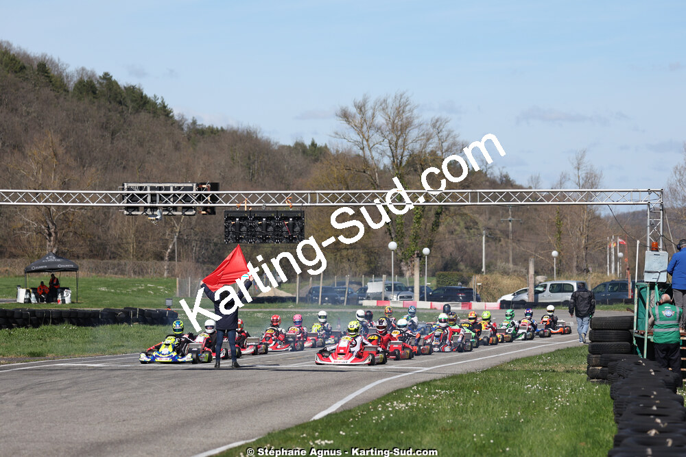 29 & 30/03/2025 : 2ème manche du Championnat du Sud au circuit d’Aigues-Vives (photos Stéphane Agnus) 2025 — karting